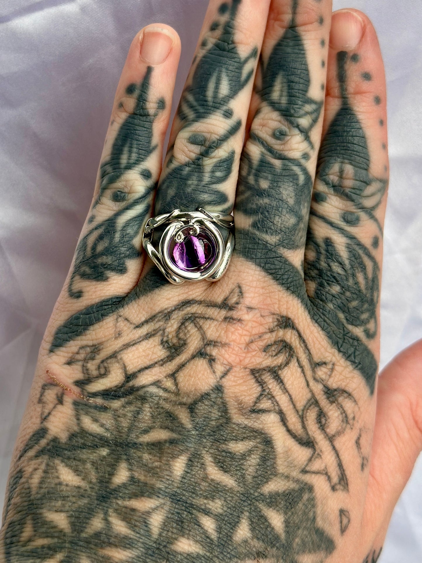 Amethyst Ring Size 8