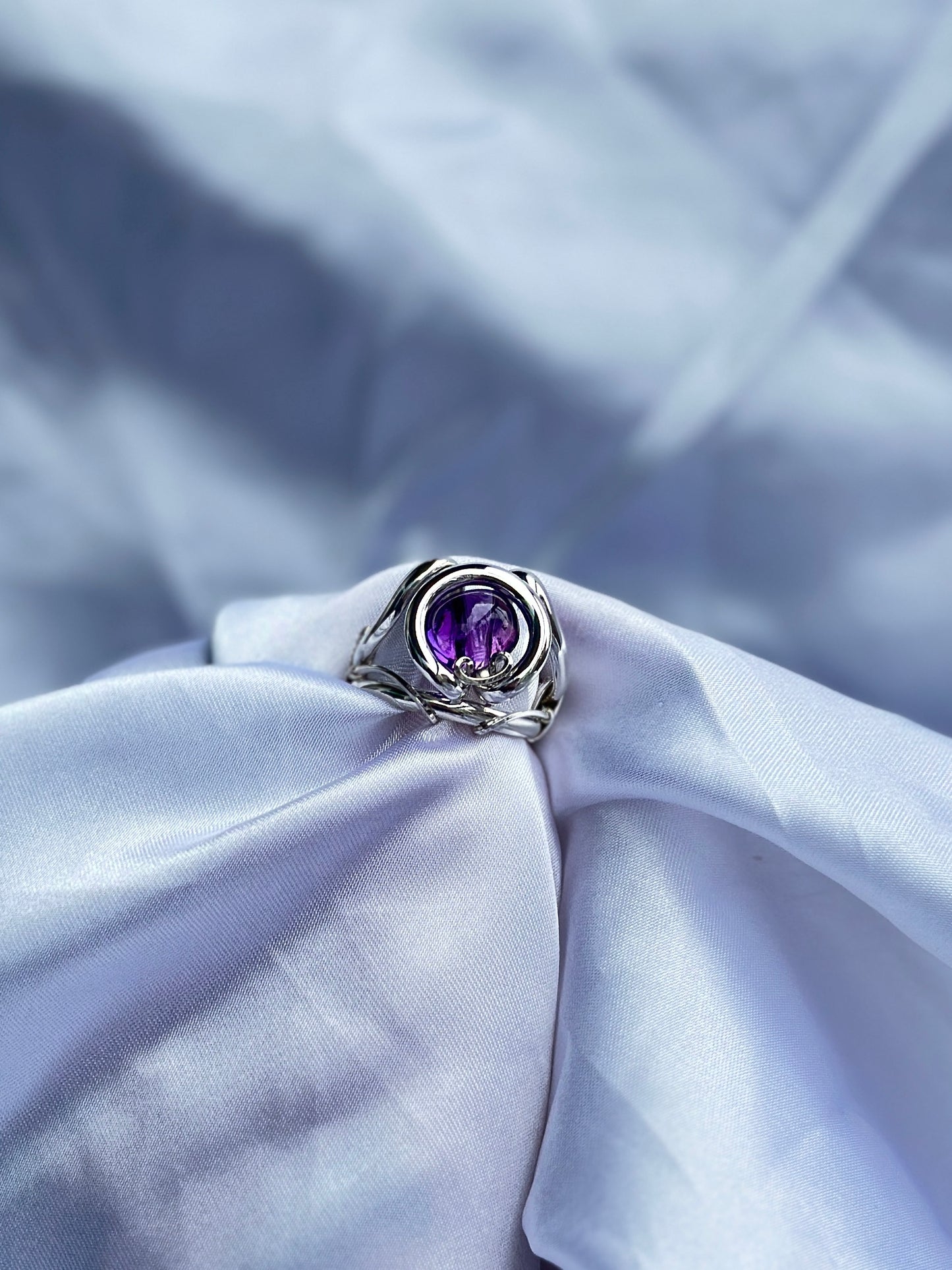 Amethyst Ring Size 8
