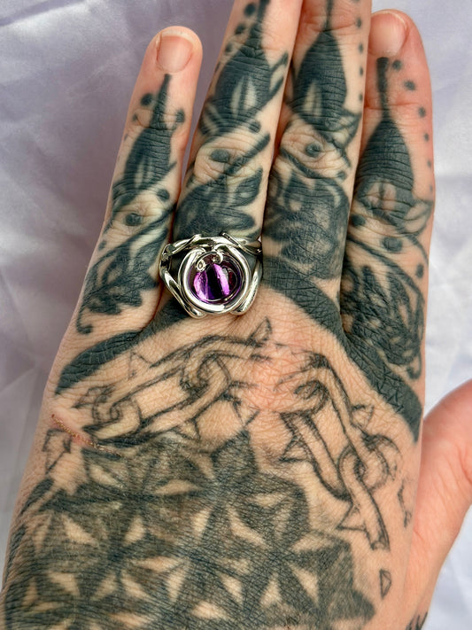 Amethyst Ring Size 8